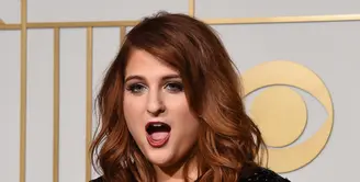 Meghan Trainor merupakan penyanyi asal Amerika yang namanya melejit ketika melantunkan single yang bertajuk 'All About That Bass'. (AFP/Bintang.com)