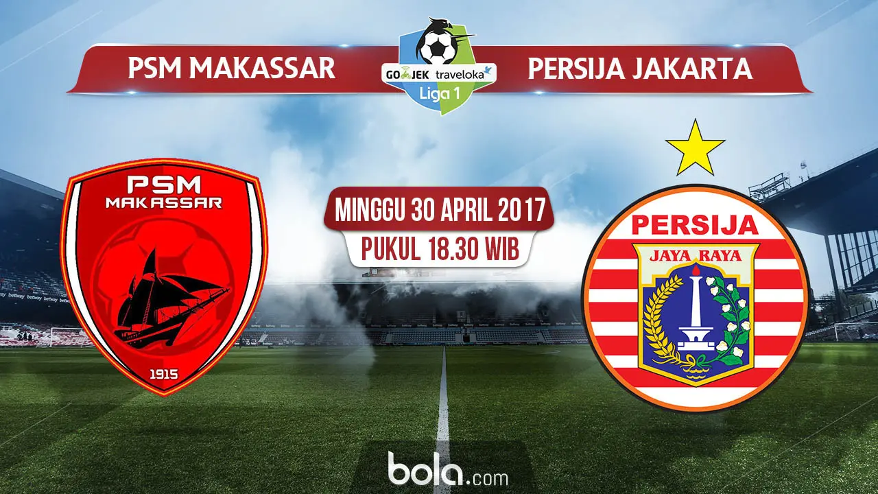 PSM Makassar vs Persija Jakarta
