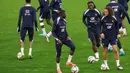 Les Bleus juga akan bertandang ke Belgia pada hari Senin (14/10/2024) mendatang. (FRANCK FIFE/AFP)