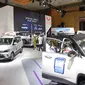 Wuling Almaz RS dipamerkan dalam Indonesia International Motor Show Hybrid 2021. (Xinhua/SAIC-GM Wuling)