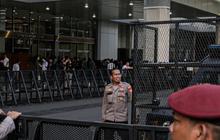 FOTO: Suasana Pengamanan Ketat di Lokasi Debat Kedua Cawapres di Senayan