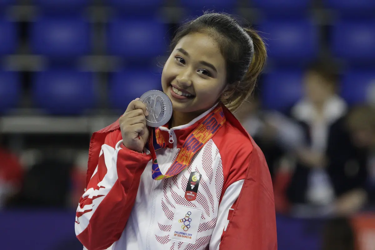Rifda Irfanaluthfi, Senam, SEA Games 2019