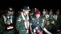 Tim Kopassus juara umum AARM ke-24 di Vietnam. (Liputan6.com/Moch Harun Syah)