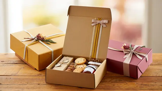 Barang dari kardus bekas parcel lebaran (Foto: Reve.com)