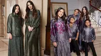 Keluarga Nia Ramadhani Pakai Outfit Lebaran (Sumber: Instagram/ramadhaniabakrie)