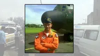 Kopilot Hercules C-130 Letda Pnb Dian Sukma Pasaribu. (Liputan6.com/Nefri Inge)
