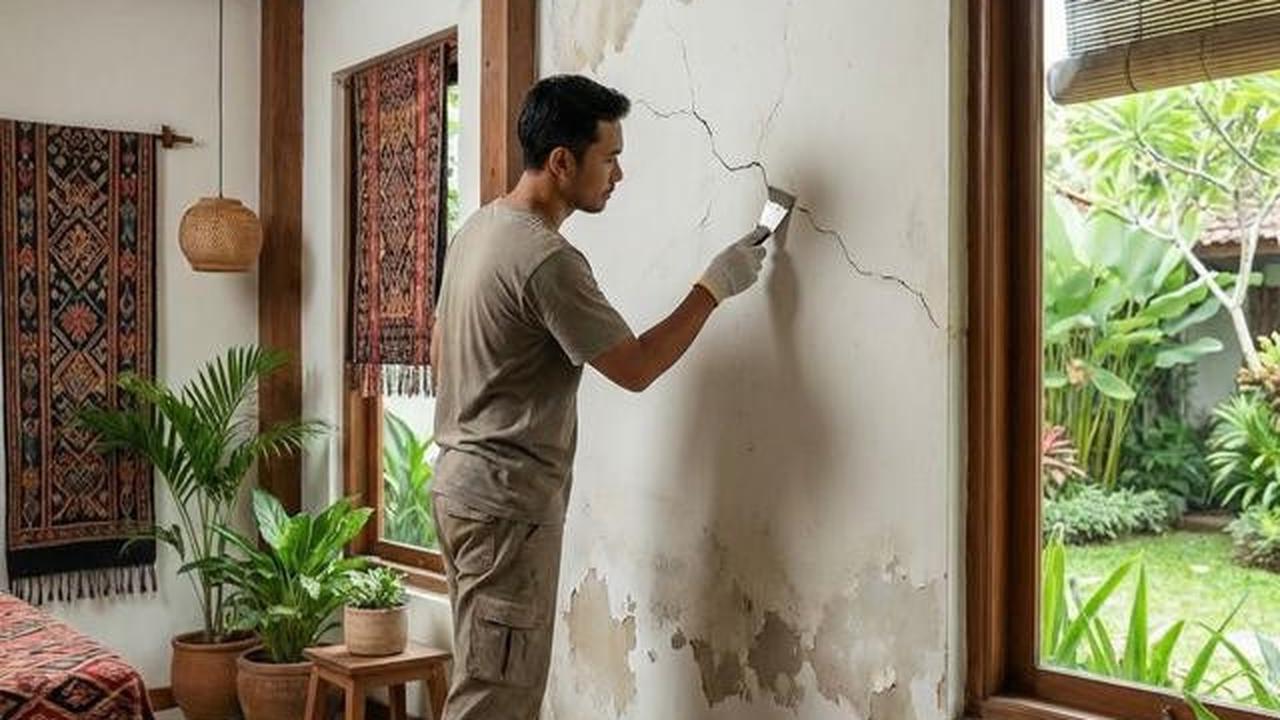 9 Cara Mengatasi Tembok Lembap dan Mengelupas, Solusi untuk Rembesan Air