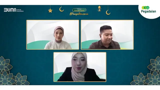 Gandeng Influencer dan Entrepreneur, Pegadaian Webinar Bagi Inspirasi Kembangkan Usaha di Bulan Ramadan