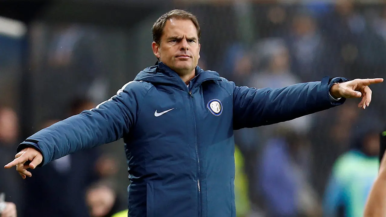 Pelatih Inter Milan Frank de Boer (REUTERS/Alessandro Garofalo)