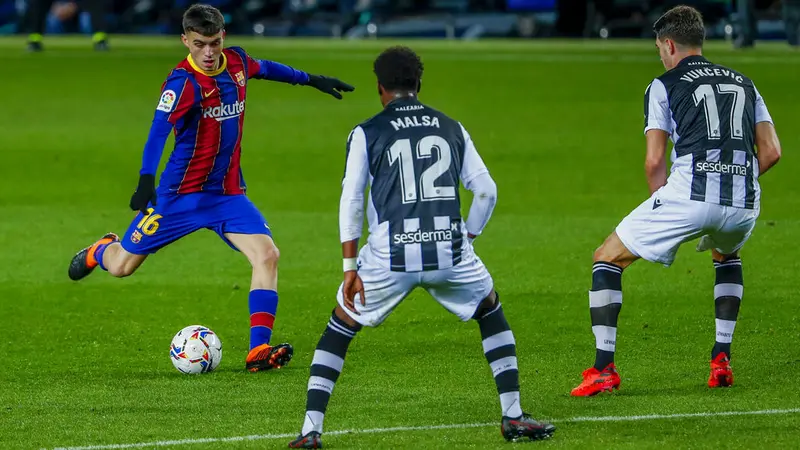 FOTO: Messi Bawa Barcelona Taklukkan Levante di Camp Nou
