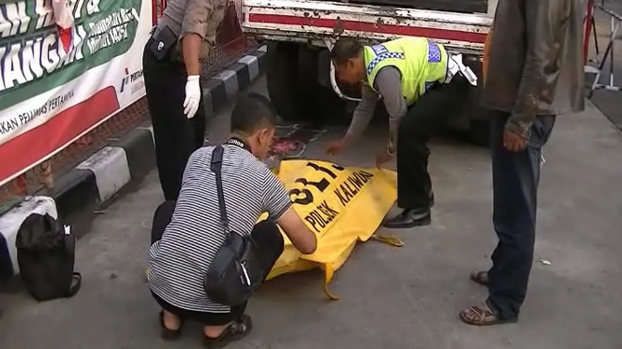 Tragis, Tidur di SPBU Malah Terlindas Truk Tangki BBM