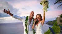The Rock Akhirnya Menikah Setelah 12 Tahun Pacaran