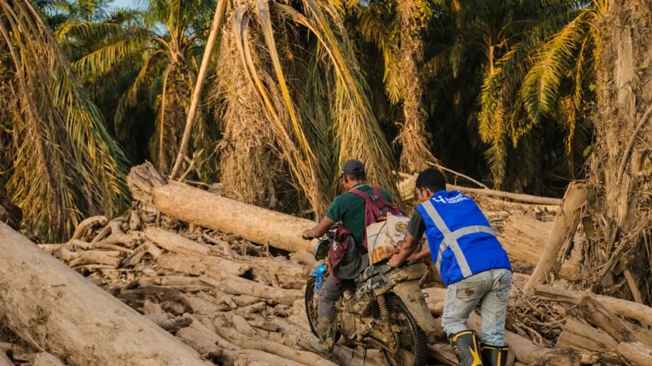 Human Initiative (HI) pada 2025 telah menjalankan berbagai program kemanusiaan yang menjangkau 637.423 pemegang hak program atau penerima manfaat di 2.176 titik wilayah (Istimewa)