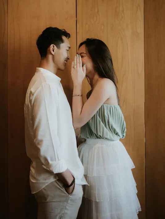 Jonatan Christie dan Shania eks JKT 48 (Instagram/shanju)