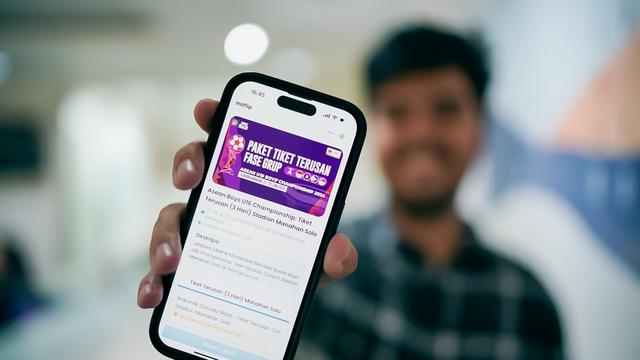 Tiket Timnas Indonesia U-16 di Livin