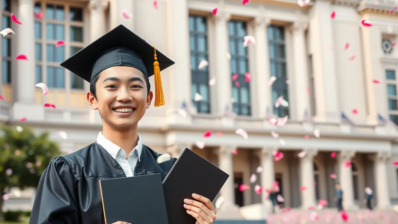 caption wisuda lucu untuk diri sendiri