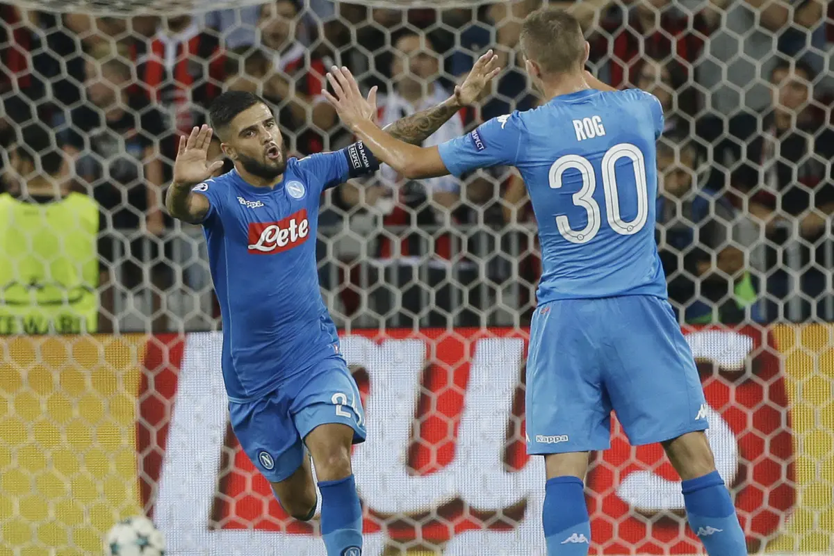 Napoli, Nice, Play Off Liga Champions