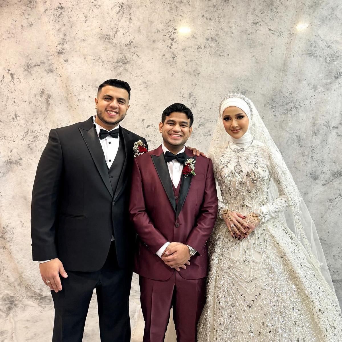 Sah Jadi Suami Istri, Intip Momen Pernikahan Yislam Kakak Fadil Jaidi dan Istrinya