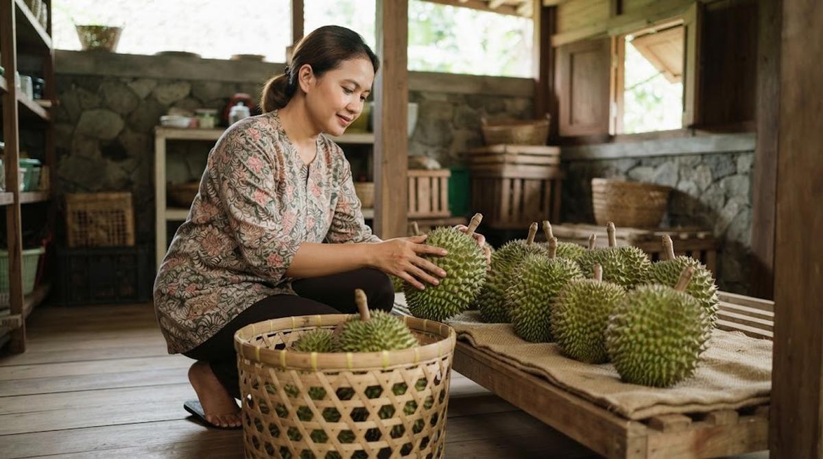 Cara Peram Buah Durian