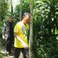 Menpora Dito Ariotedjo diajak melihat orangutan oleh Wagub Sumut Musa Rajekshah di Bukit Lawang, di kawasan Taman Nasional Gunung Leuser (TNGL)