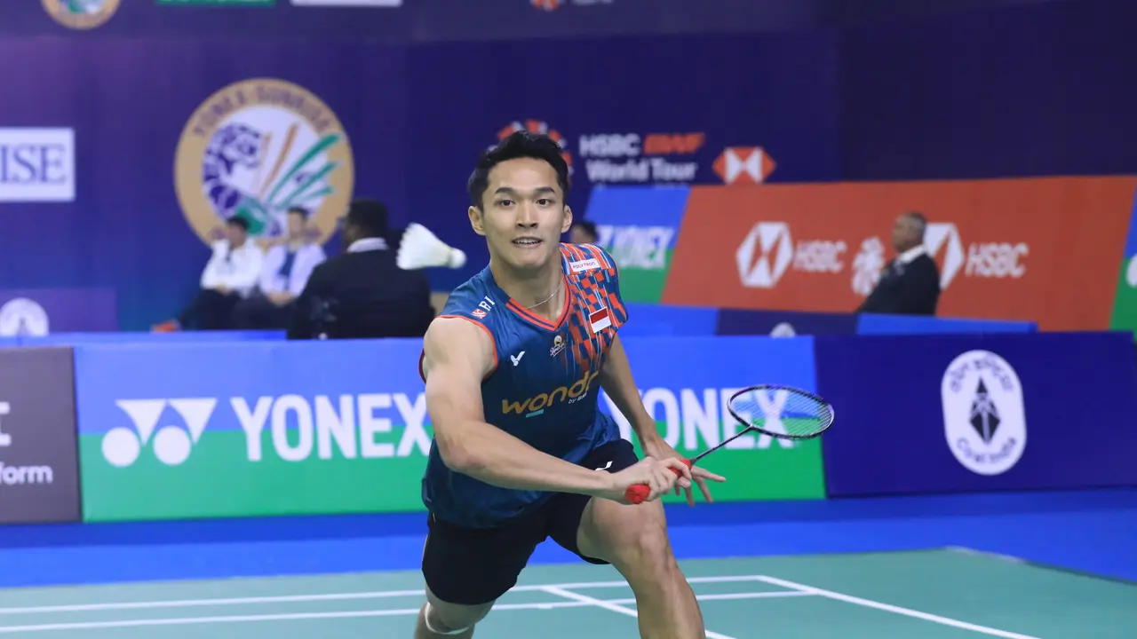 Jonatan Christie - India Open 2025 - Bulu Tangkis