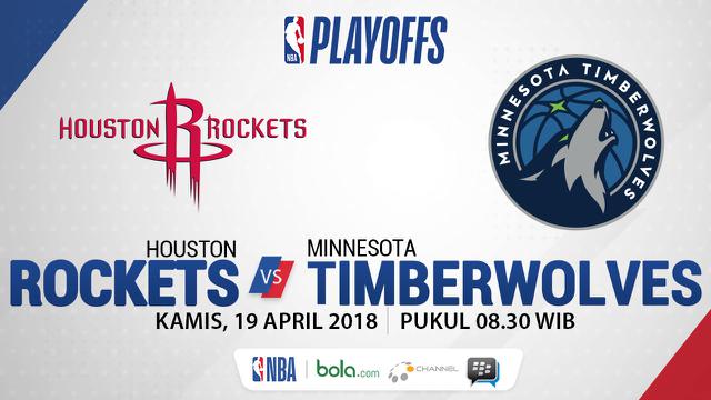 Houston Rockets Vs Minnesota Timberwolves Game 2