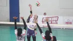 Tim putri Vobgard TNI AD melangkah ke babak 16 besar usai menumbangkan Baja 78 Bantul pada akhir laga Pul AH Kejurnas Antarklub Livoli Divisi I Tahun 2025 di GOR Sport Center Lamongan. (Dok. PBVSI)