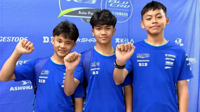Pembalap Yamaha Racing Indonesia
