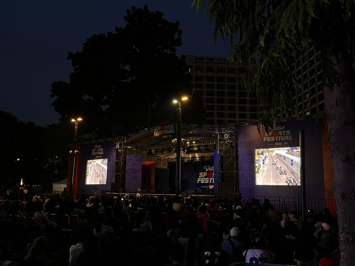 Nobar F1 Vidio Festival Sport Day 1