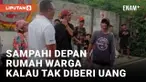 Kerja Bakti Tanpa Izin di Tanah Abang, Sekelompok Pria Minta Uang secara Paksa
