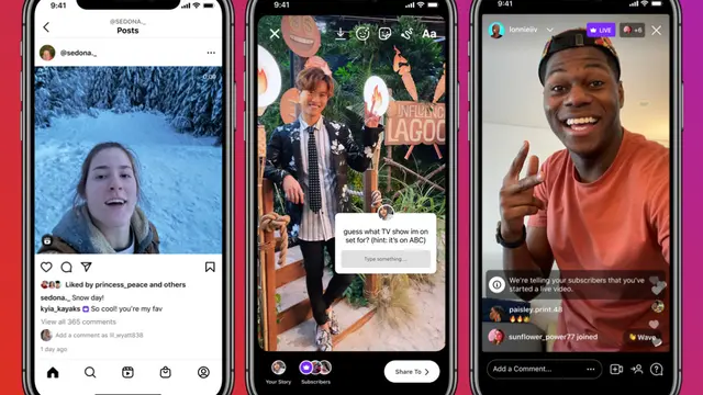 Tampilan fitur berlangganan pada kreator di Instagram (Dok. Instagram)