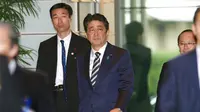 PM Jepang Shinzo Abe (AP Photo/Shizuo Kambayashi)