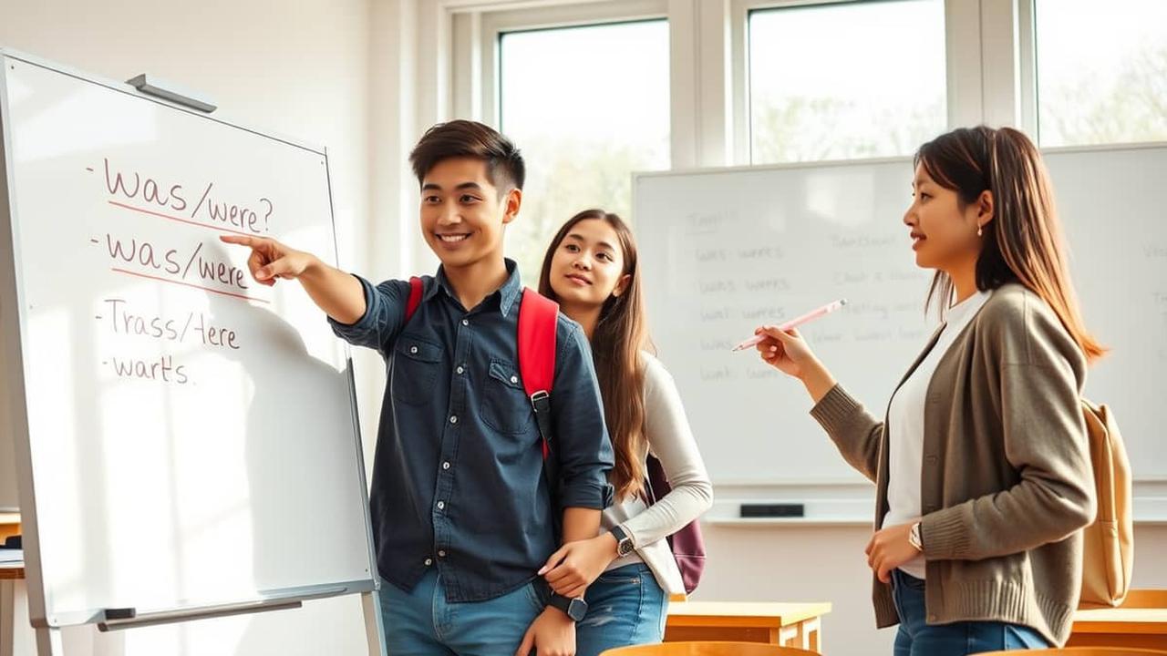 perbedaan were dan was