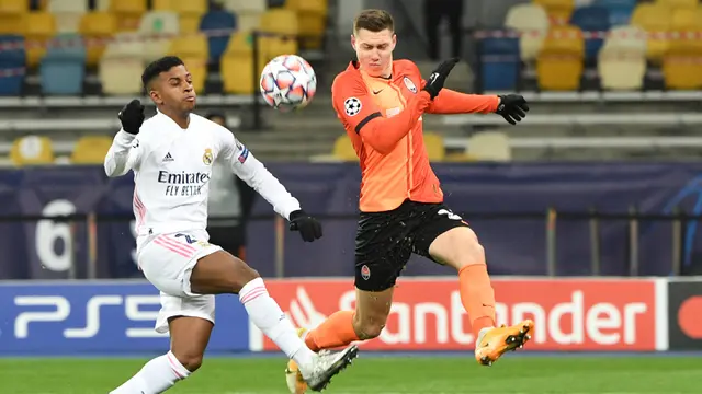 Real Madrid Tumbang 0-2 di Markas Shakhtar Donetsk