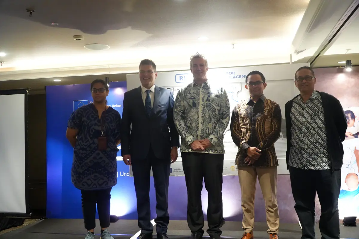 Komisioner Uni Eropa untuk Manajemen Krisis Janez Lenarcic mengatakan, Uni Eropa memberikan pendanaan untuk inisiatif RICD ini sebesar 1 juta Euro atau setara Rp16.9 miliar (IOM).