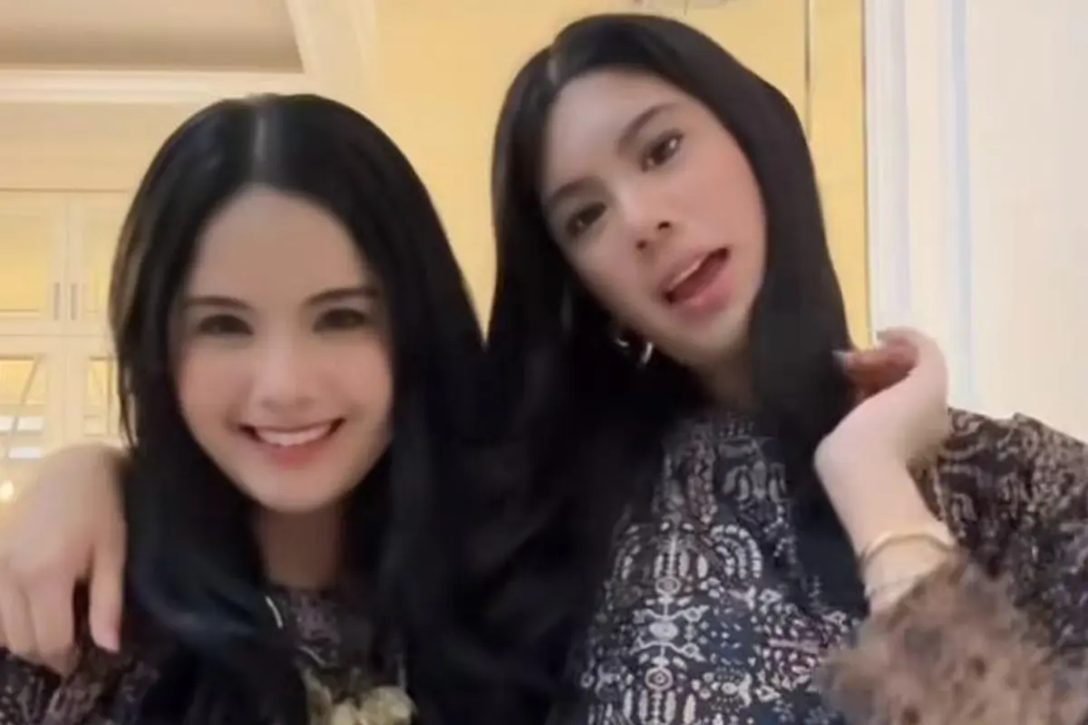 Bak Adik-Kakak, Annisa Pohan dan Almira Yudhoyono Tampil Serasi dalam Modest Wear saat Bukber
