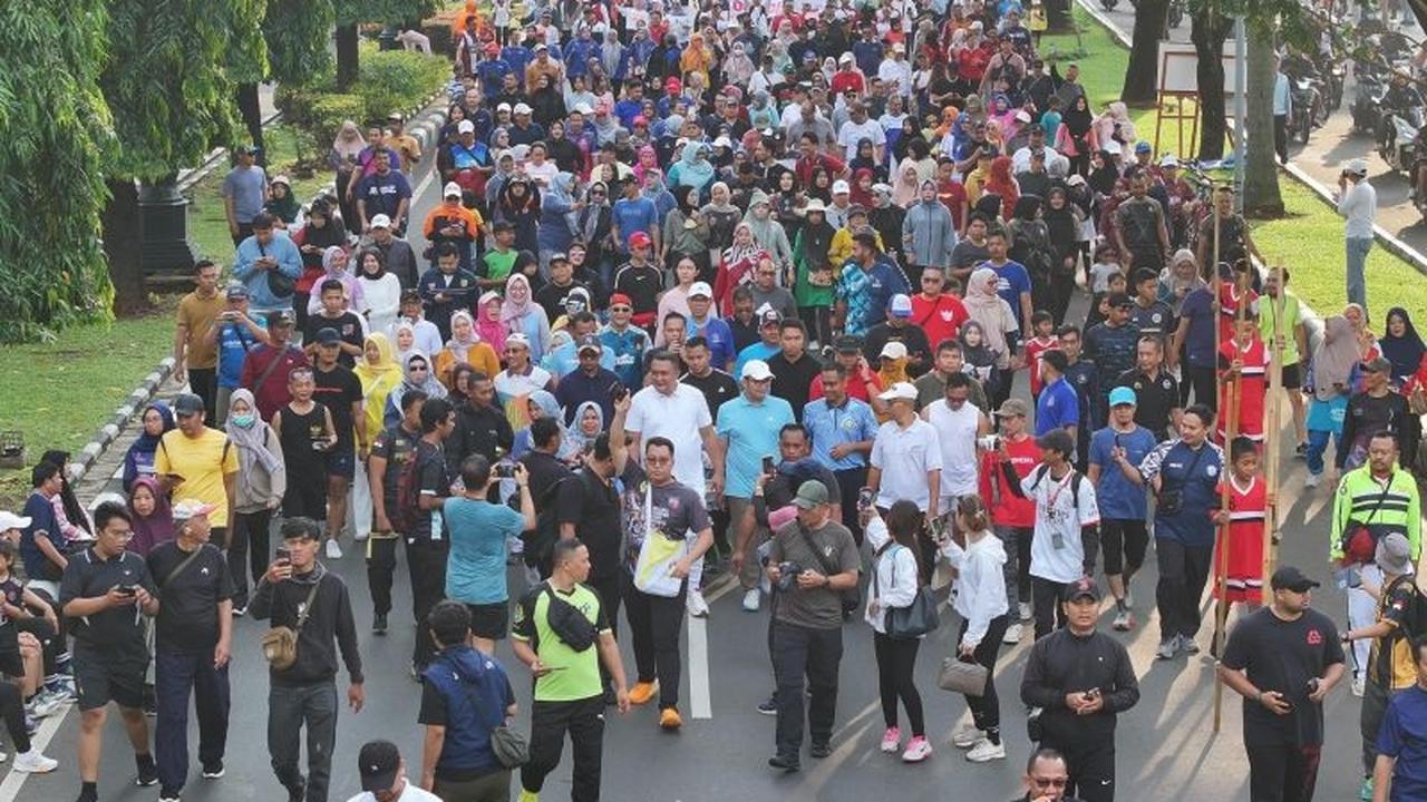 Ribuan Warga Antusias, Car Free Day Tegar Beriman Jadi Wadah Rekreasi Sehat dan Interaksi Sosial di Bogor