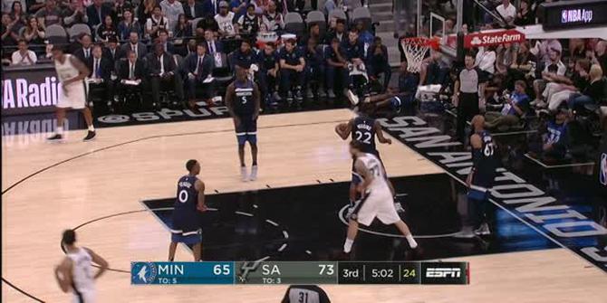 VIDEO: Game Recap NBA 2017-2018, Spurs 107 Vs Timberwolves 99