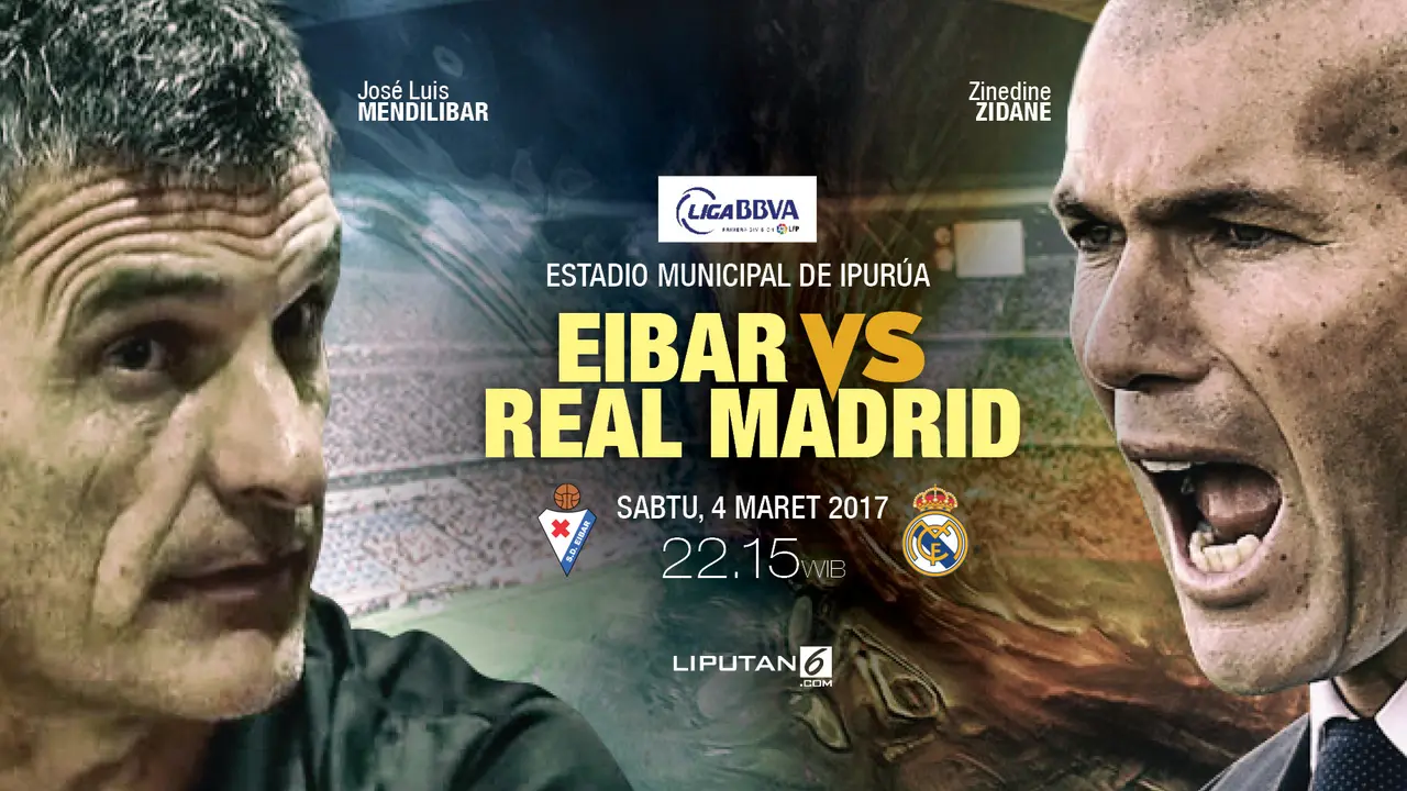 Prediksi Eibar vs Real Madrid