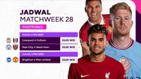 Siaran Langsung Liga Inggris 2022/2023 Laga Tunda Pekan Ke-28 di Vidio, 4 dan 5 Mei 2023. (Sumber : dok. vidio.com)