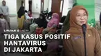 Dinas Kesehatan DKI Jakarta menyatakan hingga kini ada tiga kasus positif dan enam suspek Hantavirus yang masih dimonitor. Oleh karena itu, Dinkes DKI Jakarta telah menerbitkan surat edaran kewaspadaan dan menunjuk beberapa RSUD sebagai rumah sakit s...