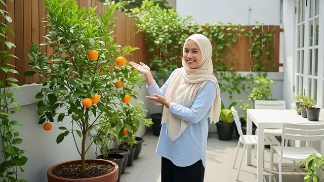 Ide Kebun Tabulampot di Halaman Belakang Rumah
