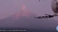 Semeru Kembali Erupsi, 8 Letusan Terjadi dalam 6 Jam