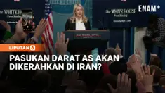 Gedung Putih menjelaskan tentang opsi untuk mengerahan pasukan darat Amerika Serikat ke Iran saat ditanya Jurnalis. Juru Bicara Gedung Putih Karoline Leavitt menegaskan pihaknya tidak akan menutup opsi militer apa pun bagi Presiden Donald Trump.