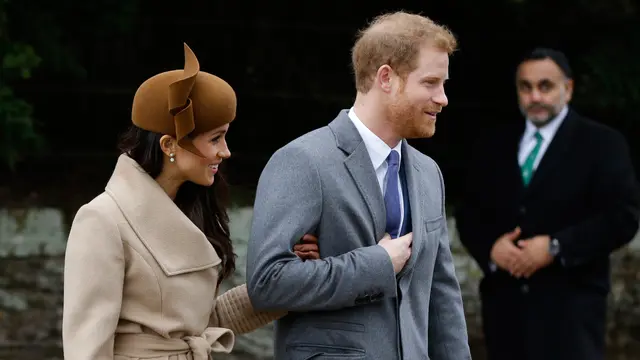 Meghan Markle di Perayaan Natal Kerajaan