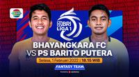 Acara BRI Liga 1 Malam Hari Ini : Bhayangkara FC Vs Barito Putera. Sumber foto : dok.vidio