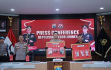 Polres Jember Ungkap 15 Kasus Narkoba Selama Maret 2026, Amankan 18 Tersangka