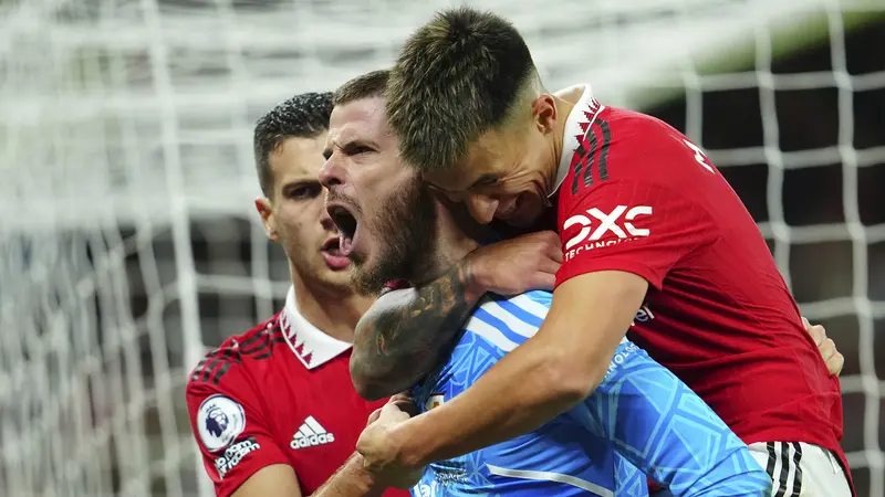 Foto: David De Gea dan Harry Maguire Udah Kompak Nih Sob, Berikut Momen Keduanya saat Pertandingan Melawan West Ham di Liga Inggris