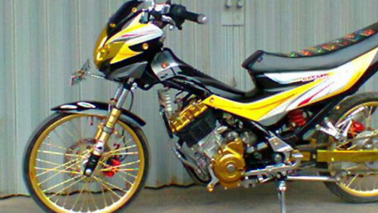 Modifikasi Suzuki Satria FU (Erlangga)