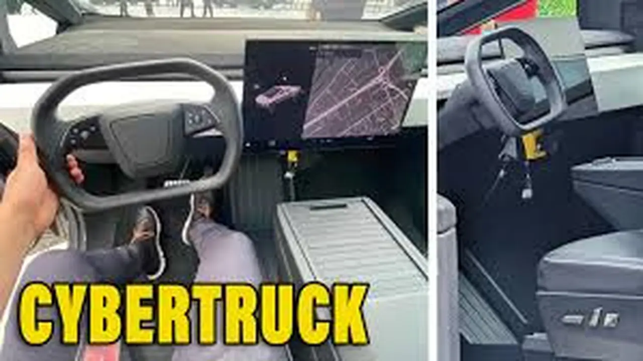 Desain Interior Kendaraan Listrik Tesla Cybertruck Telah Terkuak, Begini Tampilannya